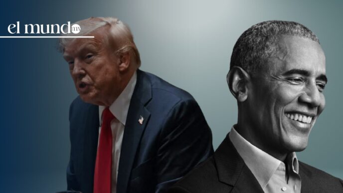 Trump acusa a Obama de conspiración mientras el caso Epstein vuelve a perseguirlo