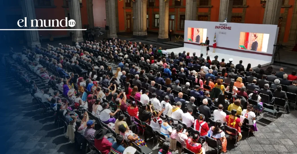 Primer Informe de Claudia Sheinbaum: Sobriedad y mesura en Palacio Nacional