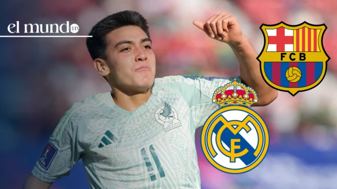 Gilberto Mora interesa a gigantes de Europa: Barcelona y Real Madrid siguen de cerca su progreso