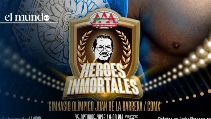 Héroes Inmortarles 2025: ¿Cuándo, dónde ver y luchas del evento estelar de Lucha Libre AAA?