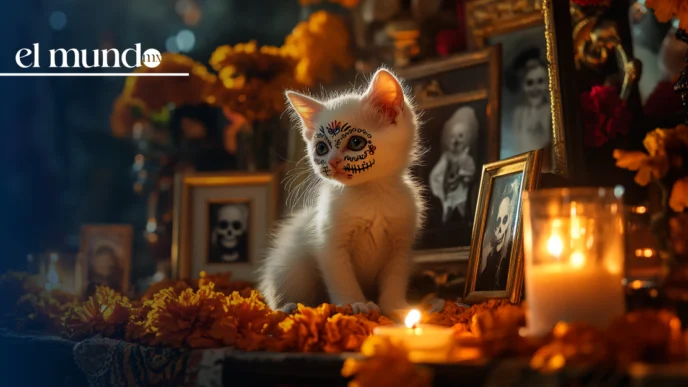 Descubre cómo crear una ofrenda virtual para tu mascota con inteligencia artificial y rendirle homenaje este Día de Muertos, de forma segura y gratuita.