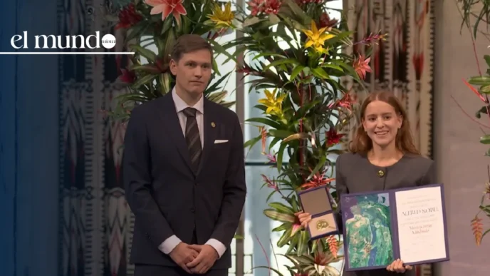 Machado’s daughter accepts Nobel Peace Prize