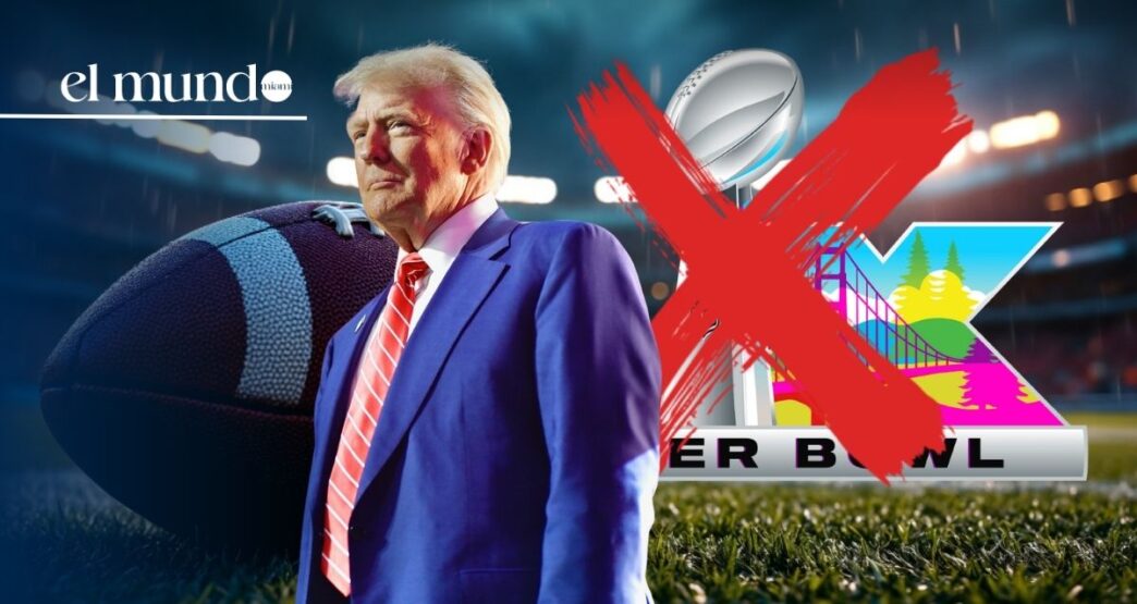Donald Trump confirms he won’t attend Super Bowl LX because of the halftime performers