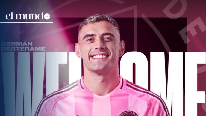 It's official! Germán Berterame leaves Monterrey and joins Inter Miami as a new player