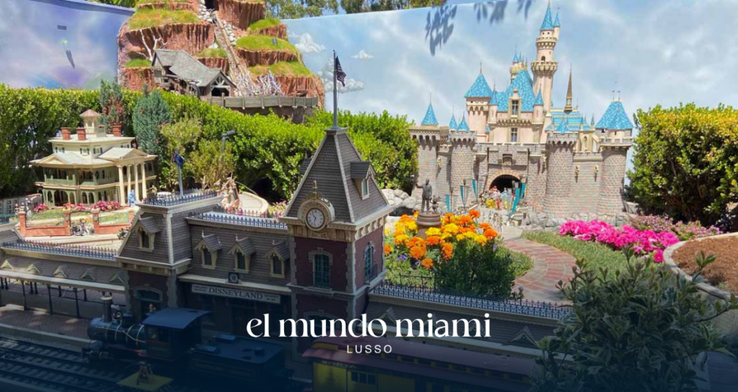 Architect creates detailed miniature Disneyland in Backyard